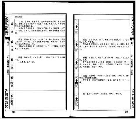 [金]常州树德堂金氏宗谱 (江苏) 常州树德堂金氏家谱_三.pdf