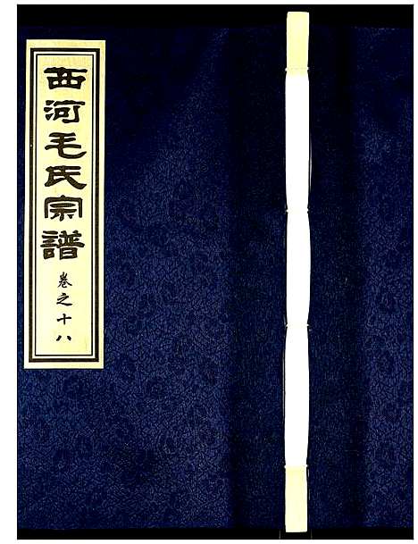 [毛]西河毛氏宗谱 (江苏) 西河毛氏家谱_十七.pdf