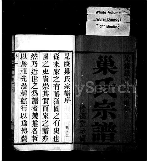 [孟]毘陵巢氏宗谱 (江苏) 毘陵巢氏家谱.pdf