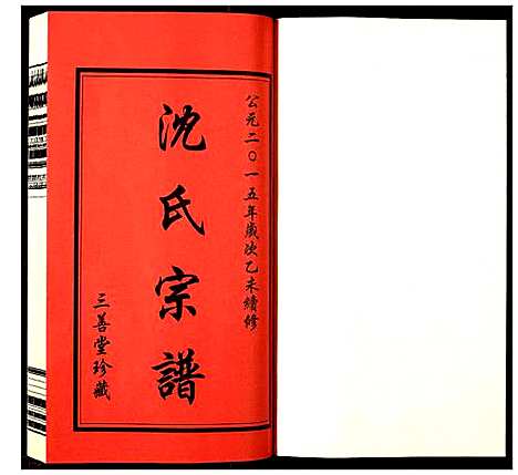 [沈]沈氏宗谱 (江苏) 沈氏家谱_一.pdf