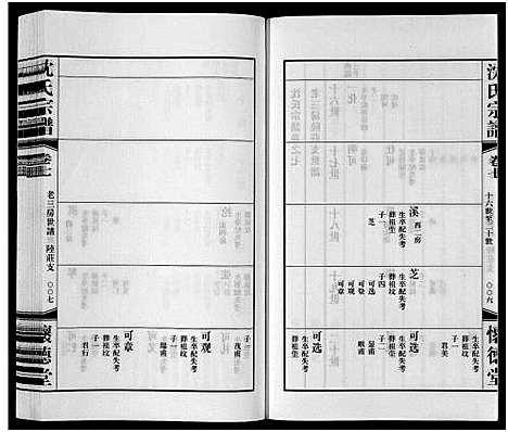 [沈]沈氏宗谱_7卷 (江苏) 沈氏家谱_七.pdf