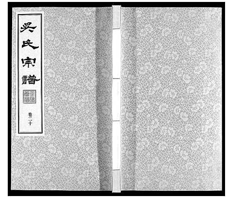 [吴]吴氏宗谱 (江苏) 吴氏家谱_二十.pdf