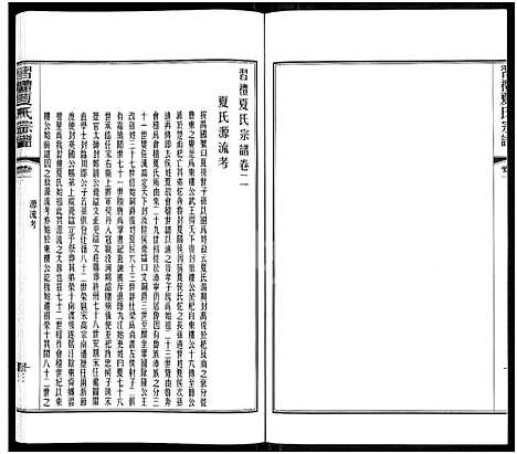 [夏]习礼夏氏宗谱_63卷首1卷 (江苏) 习礼夏氏家谱_二.pdf