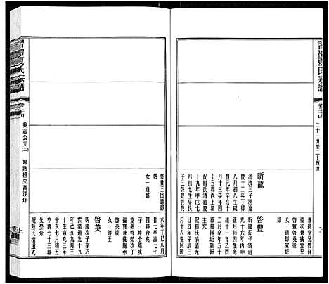 [夏]习礼夏氏宗谱_63卷首1卷 (江苏) 习礼夏氏家谱_二十八.pdf