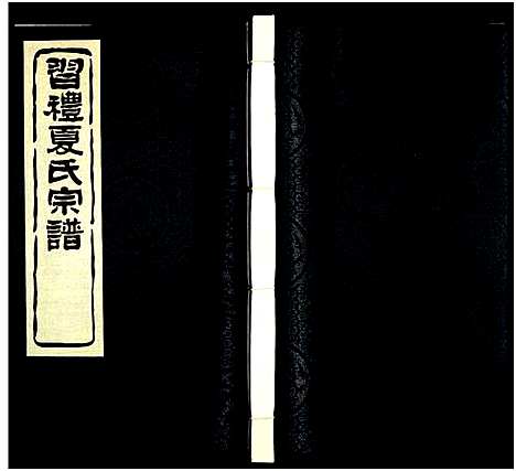 [夏]习礼夏氏宗谱_63卷首1卷 (江苏) 习礼夏氏家谱_A084.pdf