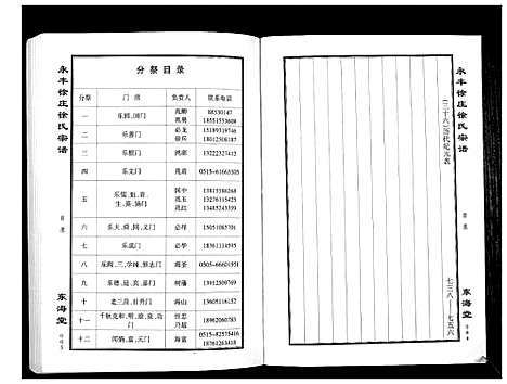 [徐]永丰徐庄徐氏宗谱_上下册 (江苏) 永丰徐庄徐氏家谱_二.pdf