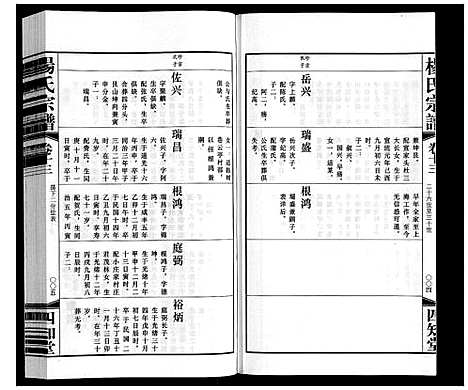 [杨]杨氏宗谱 (江苏) 杨氏家谱_十三.pdf