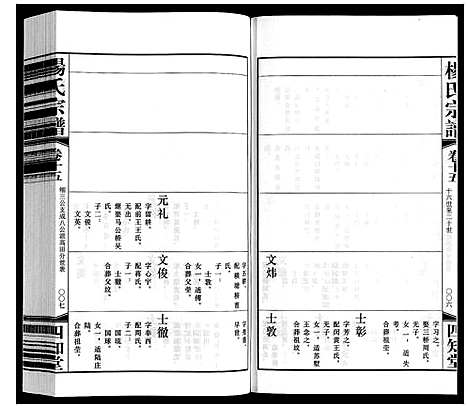 [杨]杨氏宗谱 (江苏) 杨氏家谱_十五.pdf