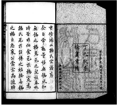 [杨]鸿山杨氏宗谱_12卷首1卷 (江苏) 鸿山杨氏家谱_一.pdf