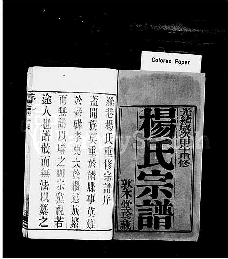 [杨]杨氏宗谱_16卷-罗巷杨氏宗谱 (江苏) 杨氏家谱.pdf