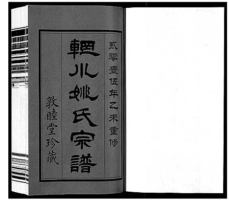 [姚]辋川姚氏宗谱_13卷首1卷 (江苏) 辋川姚氏家谱_一.pdf