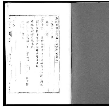 [殷]殷氏宗谱_10卷 (江苏) 殷氏家谱_十.pdf