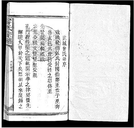 [曾]武城曾氏宗谱_不分卷 (江西) 武城曾氏家谱_二.pdf