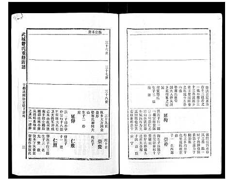 [曾]武城曾氏重修族谱_不分卷 (江西) 武城曾氏重修家谱_十一.pdf