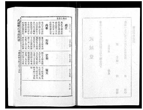 [曾]武城曾氏重修族谱_不分卷 (江西) 武城曾氏重修家谱_三十九.pdf