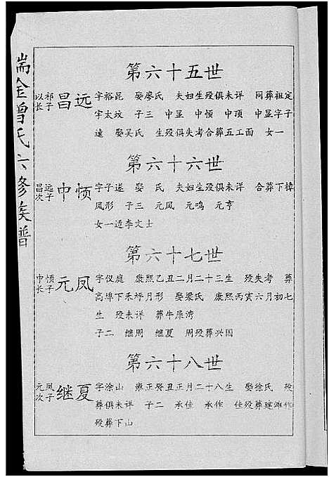 [曾]瑞金曾氏六修族谱 (江西) 瑞金曾氏六修家谱_五.pdf