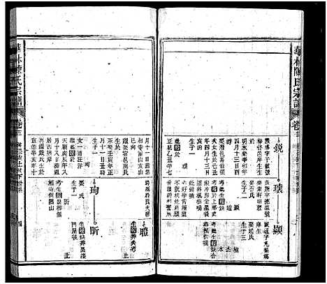 [陈]陈氏宗谱_卷数杂异-义门陈氏宗谱_赤山陈氏宗谱_华林陈氏宗谱-陈氏宗谱 (江西、安徽) 陈氏家谱_二十八.pdf