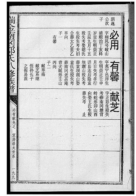 [邓]瑞金南岗邓氏八修族谱 (江西) 瑞金南岗邓氏八修家谱_四.pdf