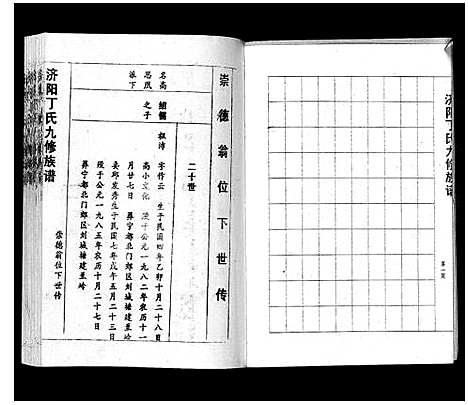 [丁]济阳丁氏九修族谱 (江西) 济阳丁氏九修家谱_五.pdf