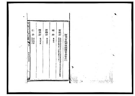 [方]河南方氏宗谱_5卷首1卷 (江西) 河南方氏家谱_一.pdf
