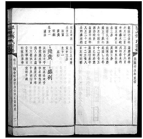 [傅]琴山傅氏宗谱_6卷首末各1卷 (江西) 琴山傅氏家谱_六.pdf