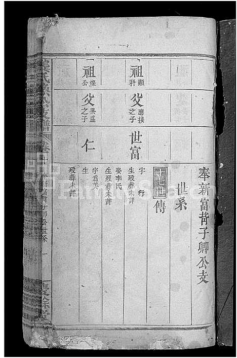 [龚]龚氏焕公支谱_11卷首1卷 (江西) 龚氏焕公支谱_十一.pdf