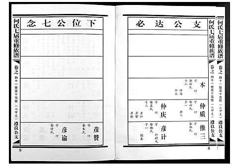 [何]何氏七届重修族谱 (江西) 何氏七届重修家谱_九.pdf