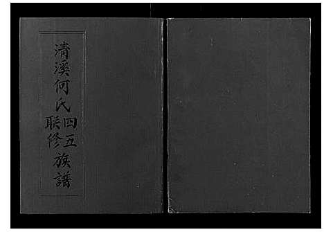 [何]清溪何氏四五联修族谱_25卷 (江西) 清溪何氏四五联修家谱_八.pdf