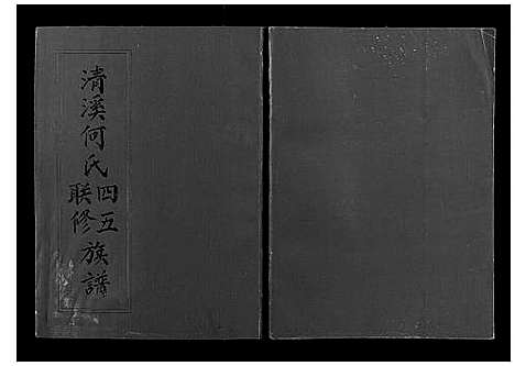 [何]清溪何氏四五联修族谱_25卷 (江西) 清溪何氏四五联修家谱_十九.pdf