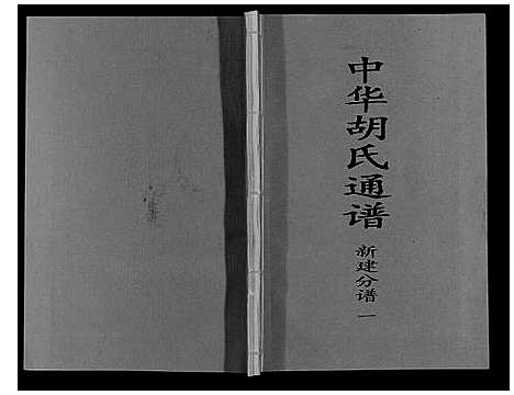 [胡]中华胡氏通谱新建分谱_3卷 (江西) 中华胡氏通谱_一.pdf