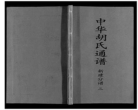 [胡]中华胡氏通谱新建分谱_3卷 (江西) 中华胡氏通谱_三.pdf