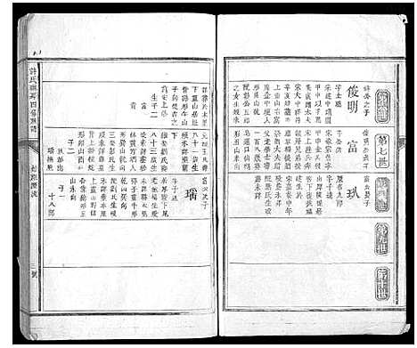 [许]许氏琳房四修族谱_5卷 (江西) 许氏琳房四修家谱_二.pdf