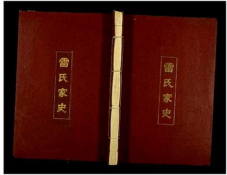 [雷]雷氏家史_11卷及卷首 (江西) 雷氏家史_八.pdf