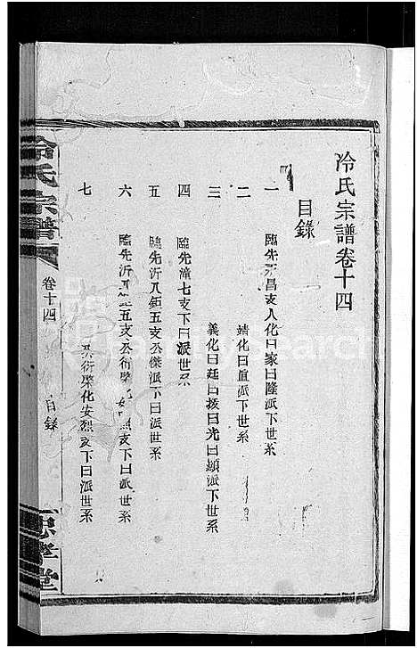 [冷]京兆冷氏宗谱_131卷首4卷-冷氏宗谱 (江西) 京兆冷氏家谱_二十七.pdf