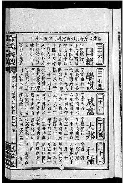 [冷]京兆冷氏宗谱_131卷首4卷-冷氏宗谱 (江西) 京兆冷氏家谱_三十三.pdf