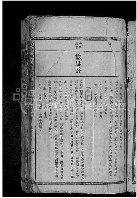 [李]东龙李氏九修族谱_残卷 (江西) 东龙李氏九修家谱_一.pdf