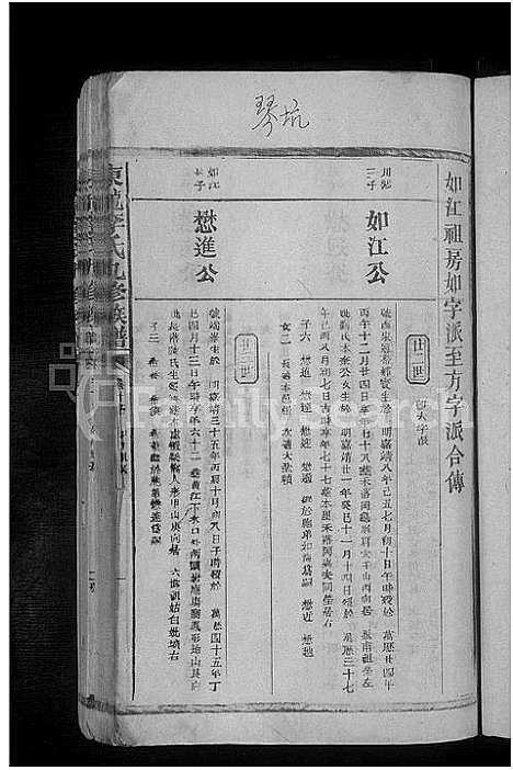 [李]东龙李氏九修族谱_残卷 (江西) 东龙李氏九修家谱_六.pdf