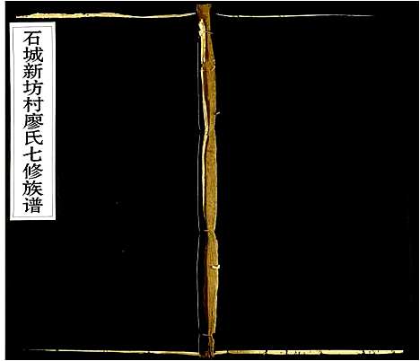 [廖]石城新坊村廖氏七修族谱_不分卷 (江西) 石城新坊村廖氏七修家谱_十.pdf