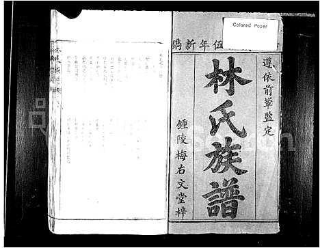 [林]林氏族谱_林氏续修宗谱 (江西) 林氏家谱_一.pdf