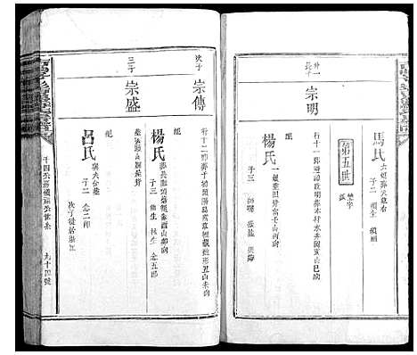 [罗]吉丰丫髻岭罗氏房谱 (江西) 吉丰丫髻岭罗氏房谱_二.pdf