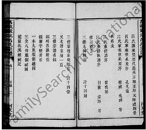 [吕]吕氏三修族谱_4卷-万载严坑吕氏宗谱 (江西) 吕氏三修家谱.pdf