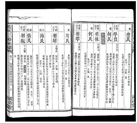 [毛]毛氏三修族谱_15卷乌山2卷首末各1卷 (江西) 毛氏三修家谱_三.pdf