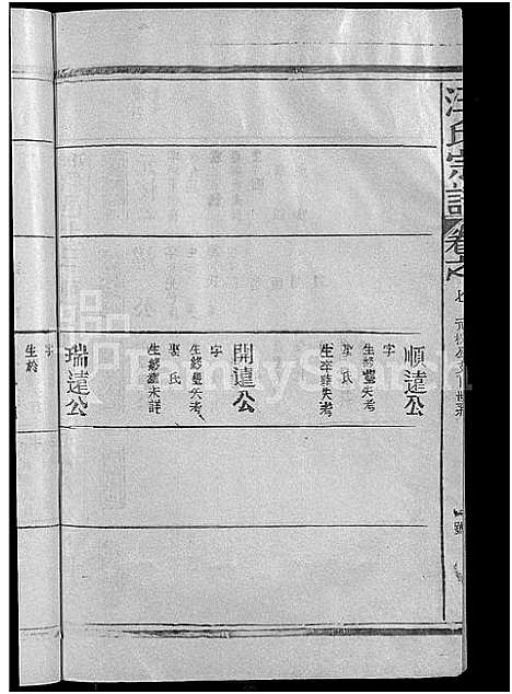 [汪]汪氏宗谱_不分卷 (江西) 汪氏家谱_五.pdf