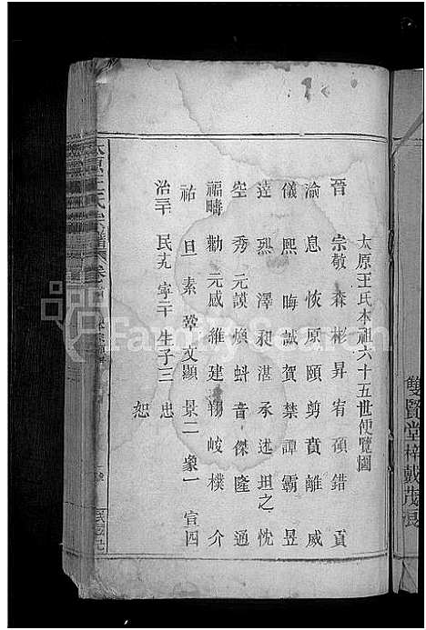 [王]太原王氏宗谱_10卷首1卷 (江西) 太原王氏家谱_一.pdf