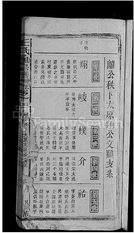 [王]王氏通宗谱_4卷首1卷 (江西) 王氏通家谱_四.pdf