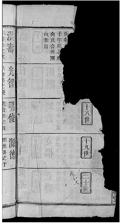 [未知]旌表义门宗谱_46卷-义门宗谱_Jing Biao Yi Men (江西) 旌表义门家谱_十三.pdf