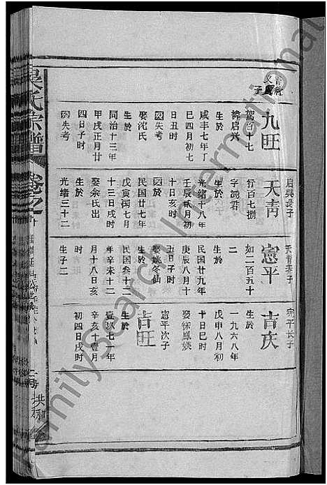 [吴]吴氏宗谱_12卷首1卷-Wu Shi_吴氏宗谱 (江西) 吴氏家谱_十一.pdf