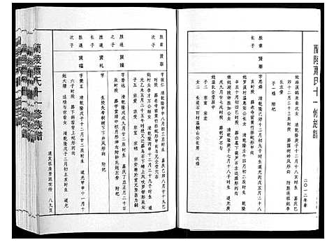 [萧]兰陵萧氏十一修族谱_不分卷 (江西) 兰陵萧氏十一修家谱_二十二.pdf