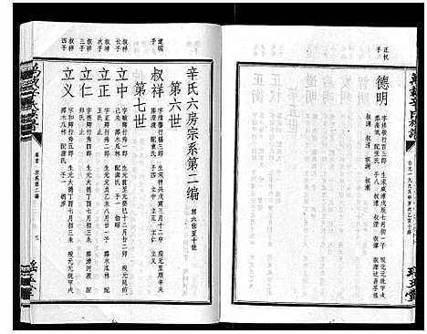 [辛]万载辛氏族谱_按房分卷_总卷2册_长房谱44册_次房谱1册_幼房18册 (江西) 万载辛氏家谱_五.pdf