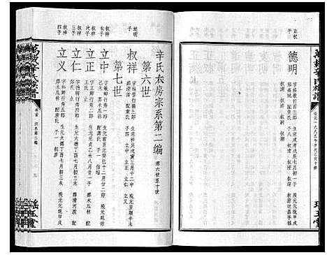 [辛]万载辛氏族谱_按房分卷_总卷2册_长房谱44册_次房谱1册_幼房18册 (江西) 万载辛氏家谱_十三.pdf